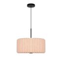 Lustra suspendata moderna cu abajur plisat Vivienne