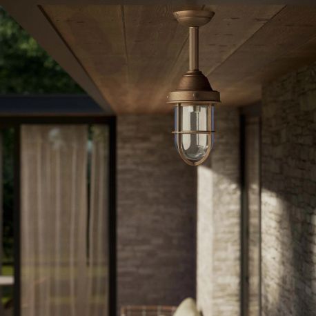 Plafoniere - Lustra, Plafoniera exterior design rustic Grid