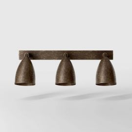 Aplice cu Spot - Aplica de perete din alama cu 3 spoturi directionabile Stoccolma