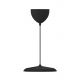 Lustra, Pendul LED, Design Nordic Minimalist, Artist 25cm Negru