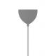 Pendule, Lustre suspendate - Lustra, Pendul LED, Design Nordic Minimalist, Artist 40cm Gri