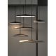 Pendule, Lustre suspendate - Lustra, Pendul LED, Design Nordic Minimalist, Artist 40cm Negru