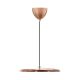 Lustra, Pendul LED, Design Nordic Minimalist, Artist 40cm Cupru