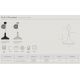 Pendule, Lustre suspendate - Lustra, Pendul Design Scandinav Fuji bej