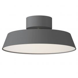 Plafoniere - Plafoniera LED design modern Kaito 2 Dim gri