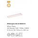 Plafoniere - Plafoniera LED, Corp iluminat liniar Wilmington 60 alb