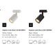 Spoturi, Proiectoare pe sina - Accesoriu, Spot directionabil Explore Short alb, pentru sina Nordlux Link
