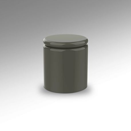 Masute Living - Masuta laterala rotunda din MDF Nola verde