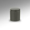 Masuta laterala rotunda din MDF Nola verde