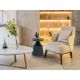 Masute Living - Masuta laterala rotunda din MDF Mina verde inchis