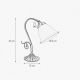 Veioze - Veioza, Lampa de masa stil Art Nouveau Floral