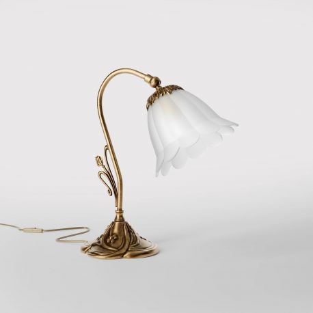 Veioze - Veioza, Lampa de masa stil Art Nouveau Floral