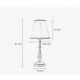 Veioze - Veioza, Lampa de masa cu abajur elegant Classic