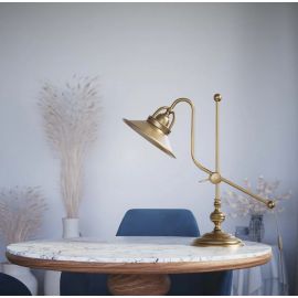 Veioze - Lampa de masa stil industrial din alama personalizabila Alice