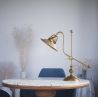 Lampa de masa stil industrial din alama personalizabila Alice