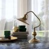 Lampa de masa stil industrial din alama personalizabila Alice
