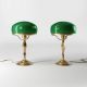 Veioze - Veioza, Lampa de masa vintage Mushroom Lamp verde