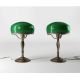 Veioze - Veioza, Lampa de masa vintage Mushroom Lamp verde