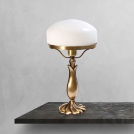 Veioze - Veioza, Lampa de masa vintage Mushroom Lamp alb