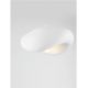 Pendule, Lustre suspendate - Lustra suspendata cu textura granulata Bambel alb piatra