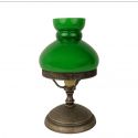 Veioza din alama stil nautic clasic Belle Epoque verde