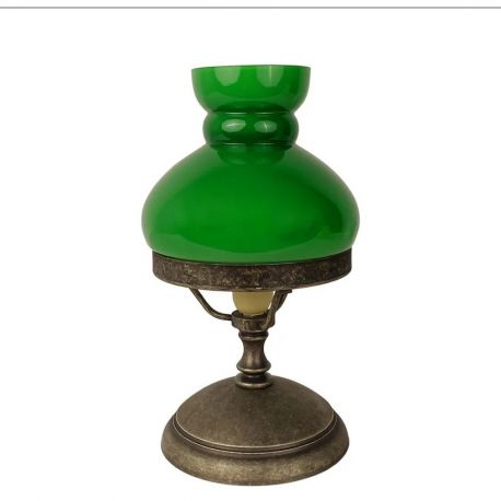 Veioze - Veioza din alama stil nautic clasic Belle Epoque verde