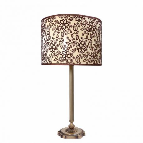 Veioze - Veioza, Lampa de masa cu abajur elegant Floral Large