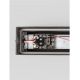 Aplice - Aplica exterior neagra liniara 50cm IP65 LED CCT PRISMATIC