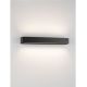 Aplice - Aplica exterior neagra liniara 50cm IP65 LED CCT PRISMATIC