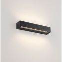 Aplica exterior neagra liniara 38cm IP65 LED CCT PRISMATIC