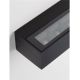 Aplice - Aplica exterior neagra liniara 22cm IP65 LED CCT PRISMATIC