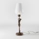 Veioze - Lampa de masa figura feminina din alama Donne