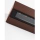 Aplice - Aplica exterior corten liniara 38cm IP65 LED CCT PRISMATIC