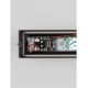 Aplice - Aplica exterior neagra liniara 38cm IP65 LED CCT PRISMATIC