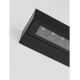 Aplice - Aplica exterior neagra liniara 38cm IP65 LED CCT PRISMATIC