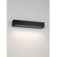 Aplice - Aplica exterior neagra liniara 38cm IP65 LED CCT PRISMATIC