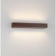 Aplice - Aplica exterior corten liniara 50cm IP65 LED CCT PRISMATIC