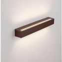 Aplica exterior corten liniara 50cm IP65 LED CCT PRISMATIC