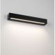 Aplice - Aplica exterior neagra liniara 50cm IP65 LED CCT PRISMATIC