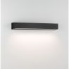 Aplica exterior neagra liniara 50cm IP65 LED CCT PRISMATIC