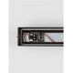 Aplice - Aplica exterior neagra liniara 50cm IP65 LED CCT PRISMATIC