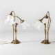 Veioze - Lampa de masa figura feminina din alama Donne