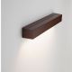 Aplice - Aplica exterior corten liniara 50cm IP65 LED CCT PRISMATIC
