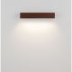 Aplice - Aplica exterior corten liniara 38cm IP65 LED CCT PRISMATIC