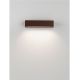 Aplice - Aplica exterior corten liniara 22cm IP65 LED CCT PRISMATIC