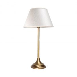 Veioze - Veioza, Lampa de masa cu abajur elegant Ivory Striped