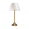 Veioza, Lampa de masa cu abajur elegant Ivory Striped