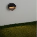 Mini Aplica perete exterior IP65, LED CCT Sete negru 10cm