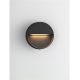 Aplice - Mini Aplica perete exterior IP65, LED CCT Sete negru 10cm