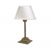 Veioza, Lampa de masa cu abajur elegant Ivory Striped Small
